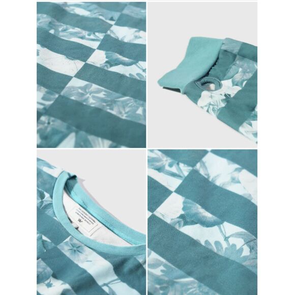 The Hideout Clothing Flower Era Striped Pullover Crewneck - Long Sleeve - NWT - Picture 2 of 7